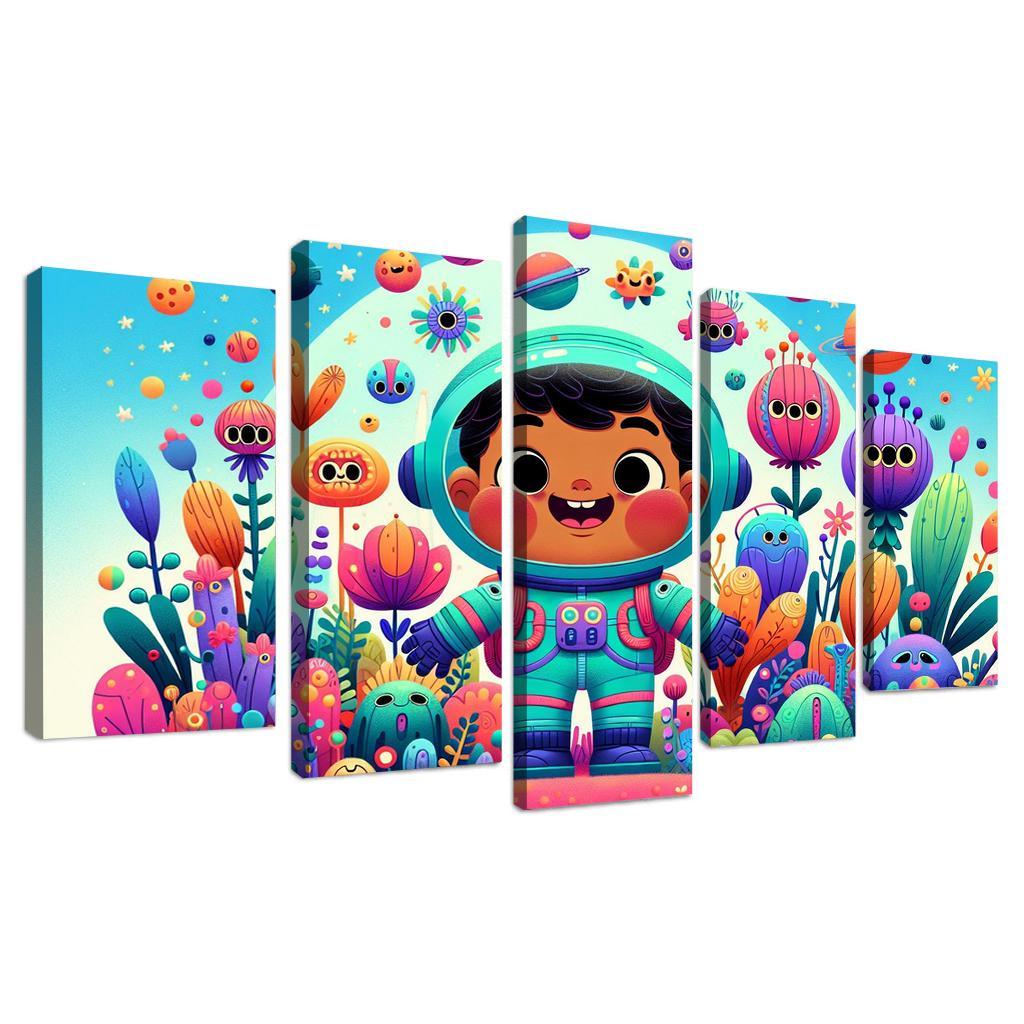 Brave Little Astronaut Premium Artwork Frames