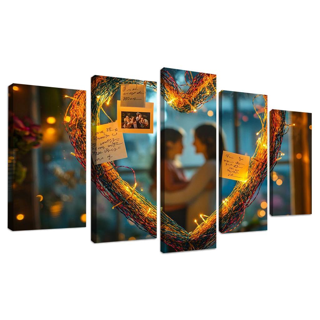 Heartstrings The Unbreakable Bond Canvas Paintings Frame