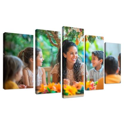 The Circle Of Life Nurturing Connections Custom Paintings Frame