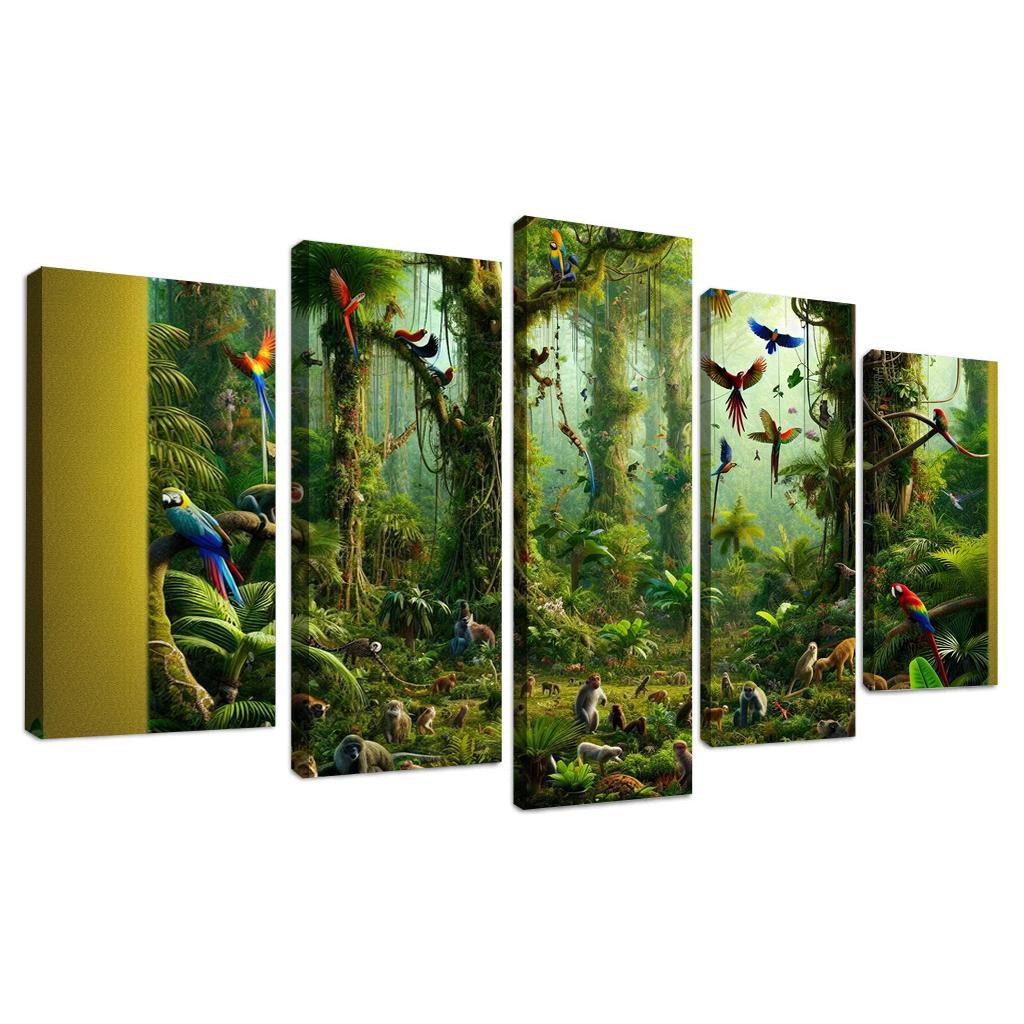 Nature's Voices Advocating For Biodiversity Custom Paintings Frame