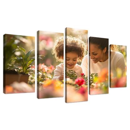The Garden Of Memories A Mothers Legacy Canvas Paintings Frame