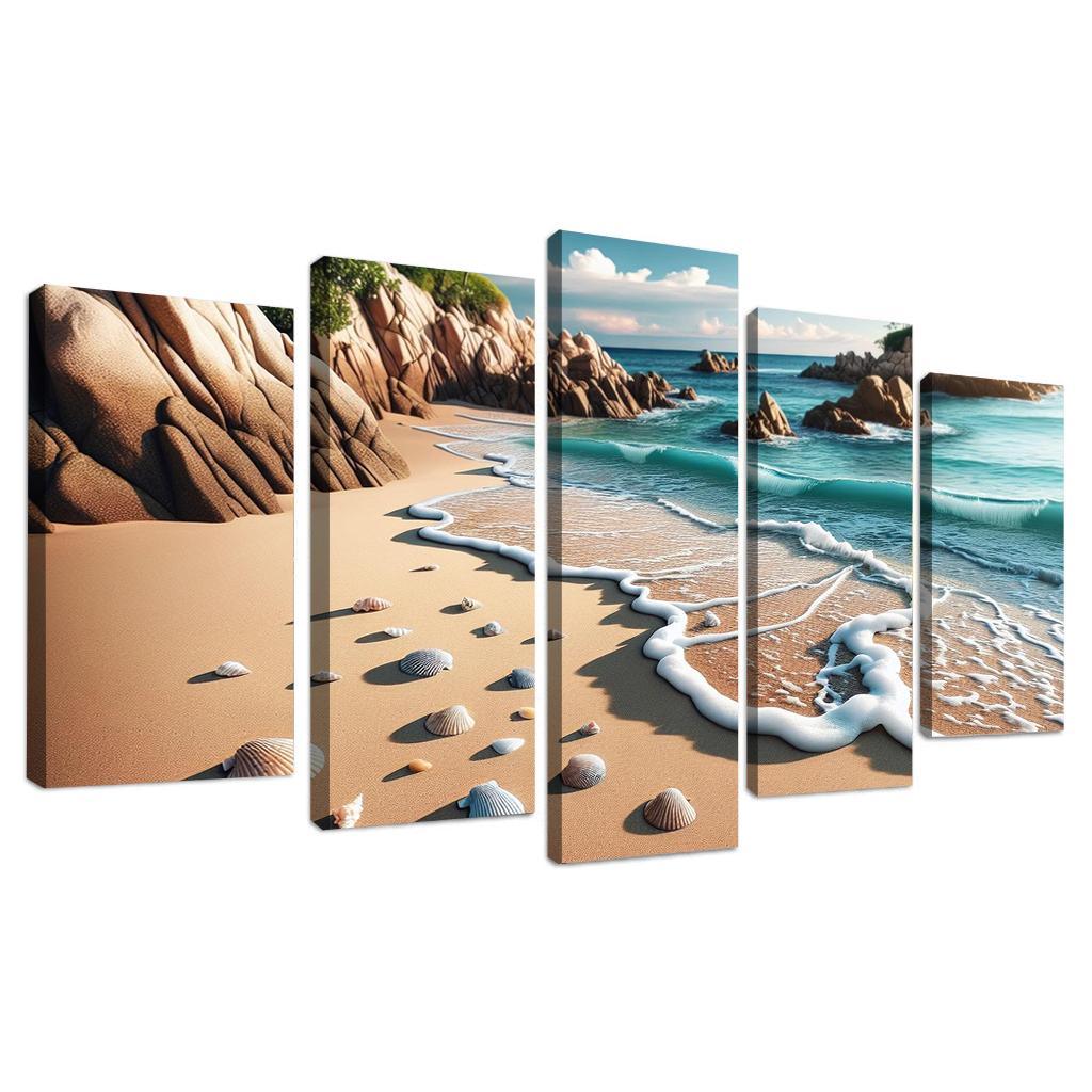 Secret Shore Off-the-beaten-path Oasis Premium Artwork Frames
