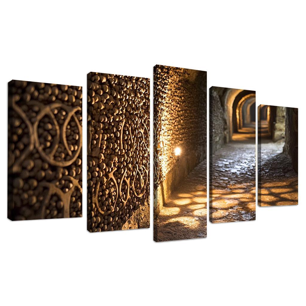 The Catacombs Of Paris Abstract Paintings Frame