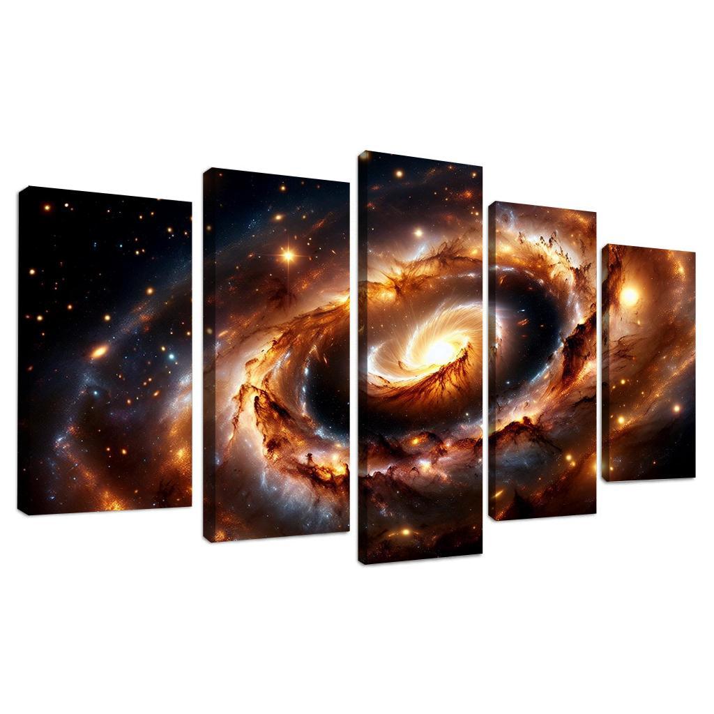 The Phenomenon Of Quasars Abstract Paintings Frame