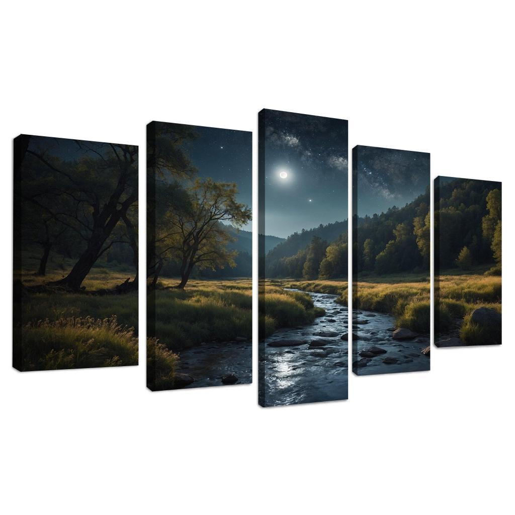 The Mystical Valley Of Moonlit Dreams Art Trends