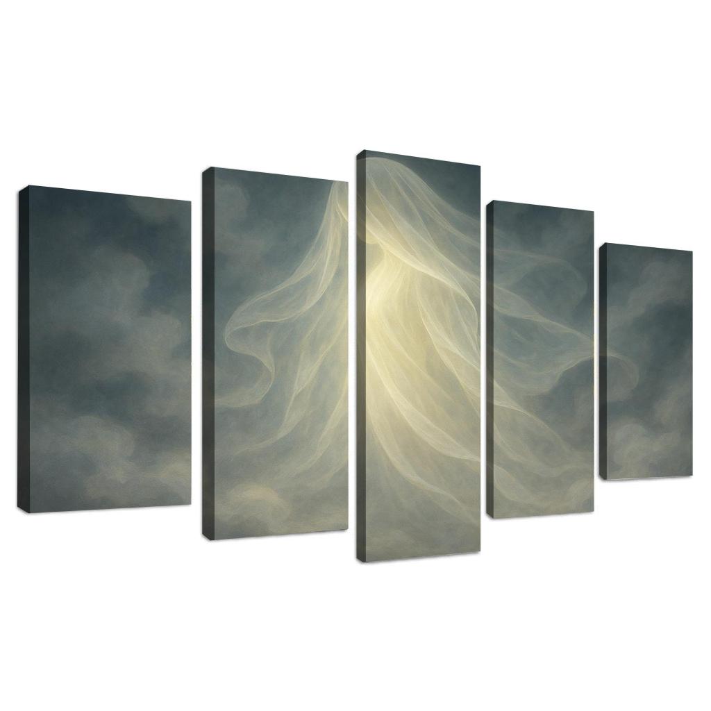 Luminous Veil Of Dreams Oil Paintings Frame