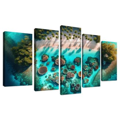 Crystal Waters An Aquatic Wonderland Custom Paintings Frame