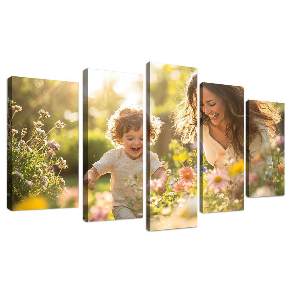 Sunlit Moments Embracing Daylight With Love Custom Paintings Frame