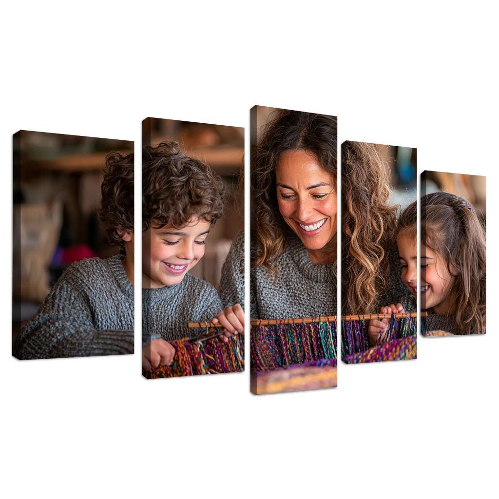 Woven With Love A Mothers Heartfelt Story Canvas Paintings Frame