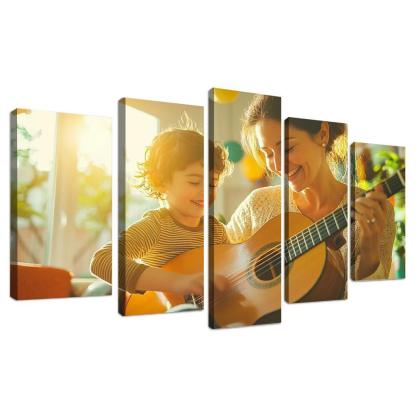 The Symphony Of Love A Mothers Heartfelt Melodies Custom Paintings Frame