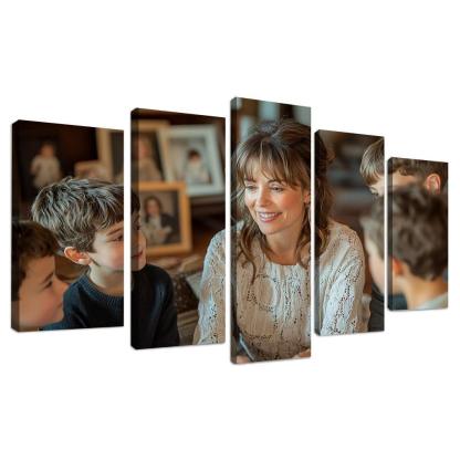 The Wisdom Of Generations Lessons From Mom Custom Paintings Frame