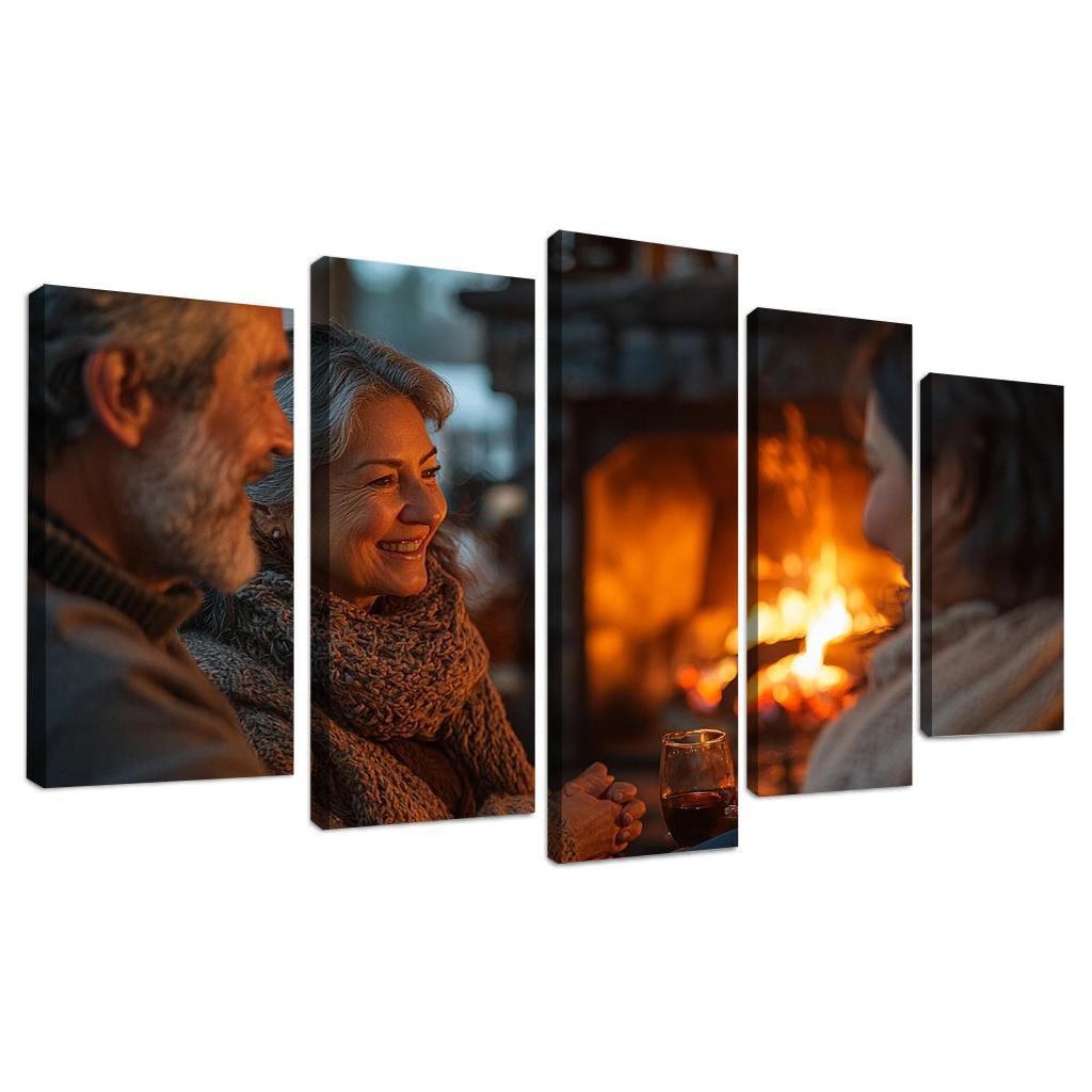 Stories Of Love A Mothers Journey Modern Paintings Frame