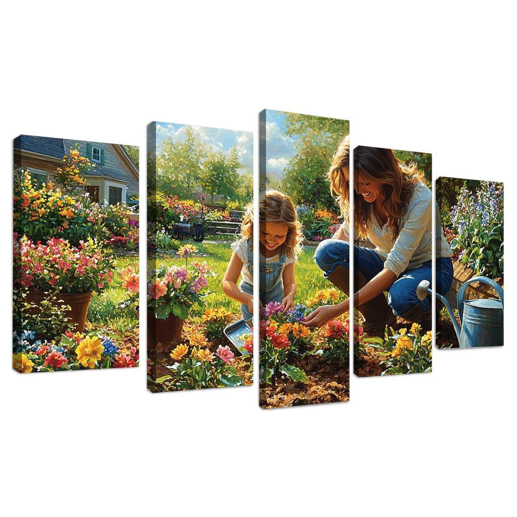 The Garden Of Our Hearts Nurtured By Mom One-piece Frames