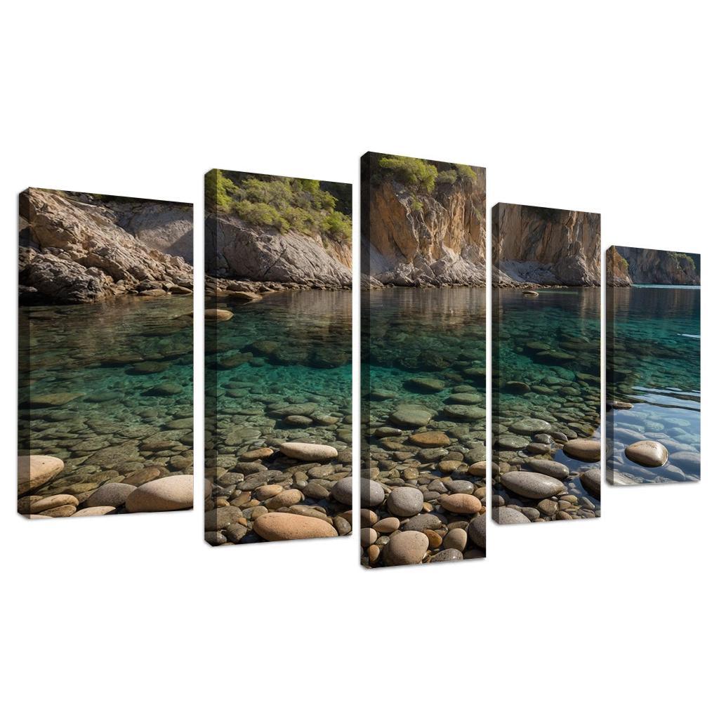 Crystalline Waters Of Tranquil Cove Art Trends
