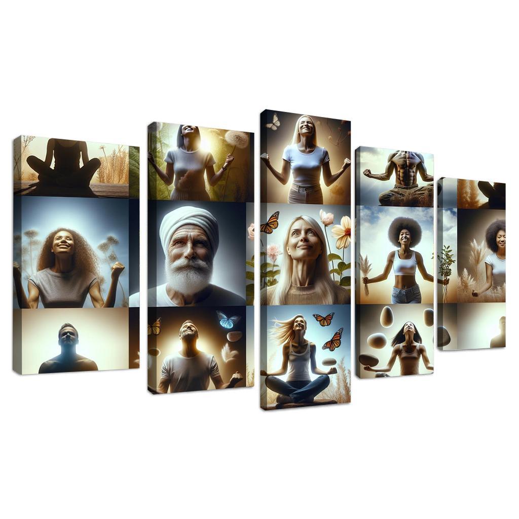 Resilience In The Face Of Adversity Stories Of Survivors Custom Paintings Frame