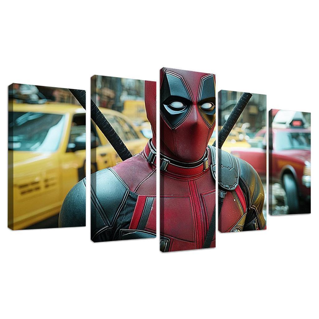 Ryan Reynolds The Merc With A Heart Of Gold Framed Paintings