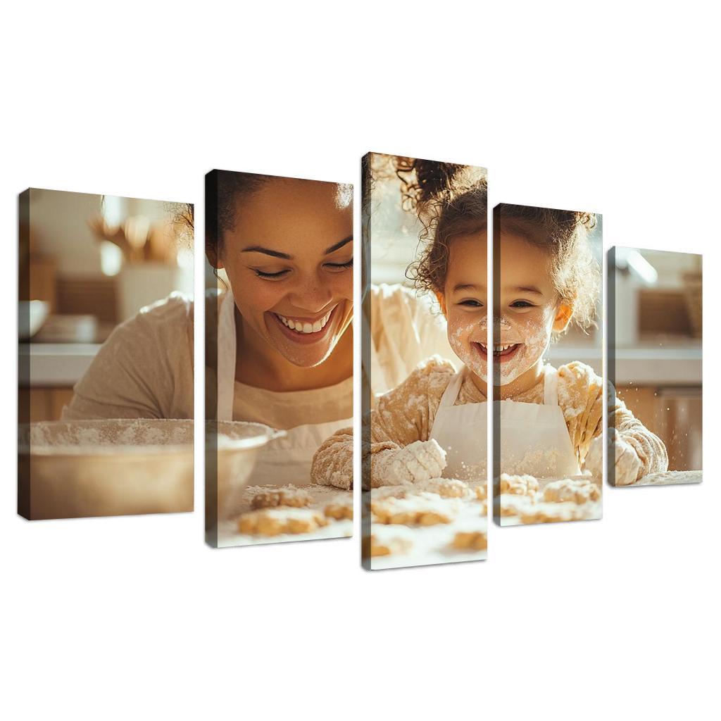 The Beauty Of Small Moments A Mothers Care Custom Paintings Frame