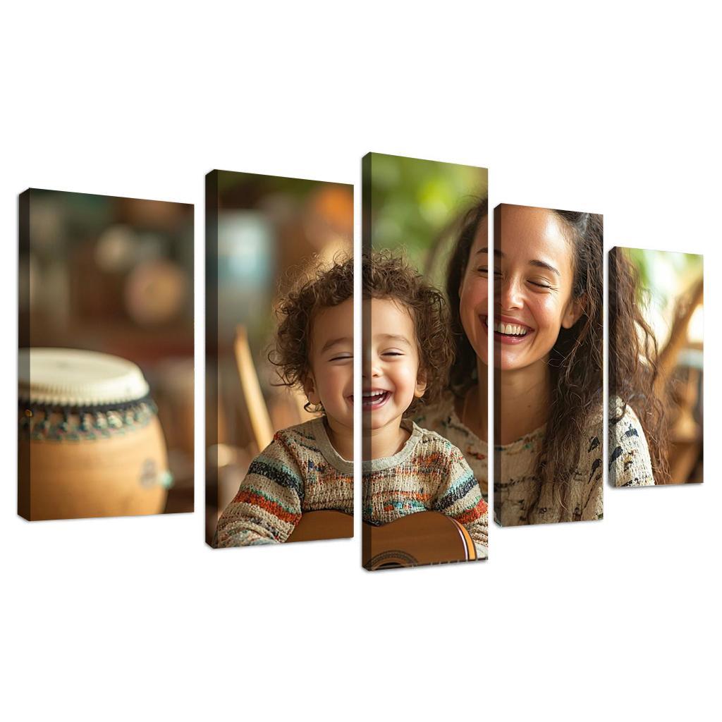 The Sound Of Love A Mothers Song Canvas Paintings Frame