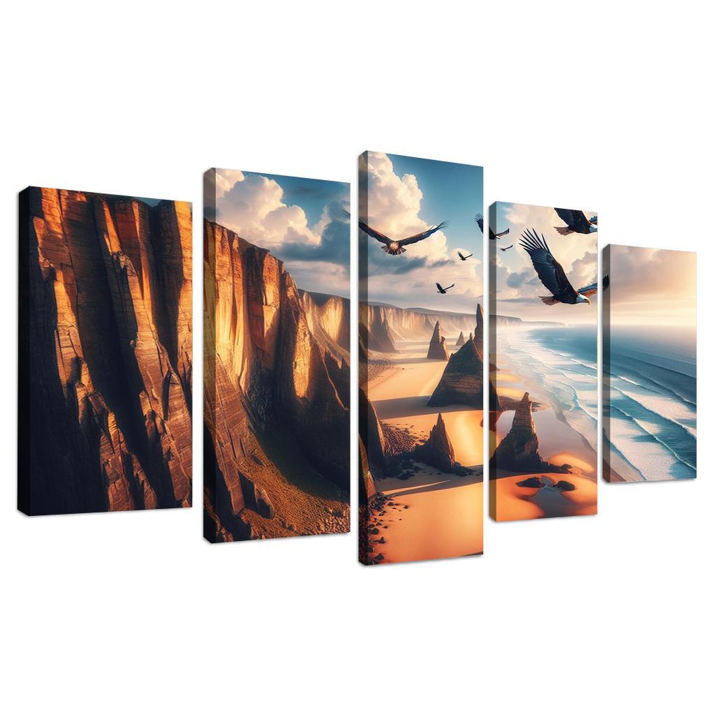 Eagle's Nest Beach Modern Paintings Frame