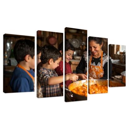 Treasured Traditions A Mothers Gift Of Rituals Canvas Paintings Frame