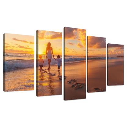 Footprints Of Love A Mothers Guiding Path One-piece Frames