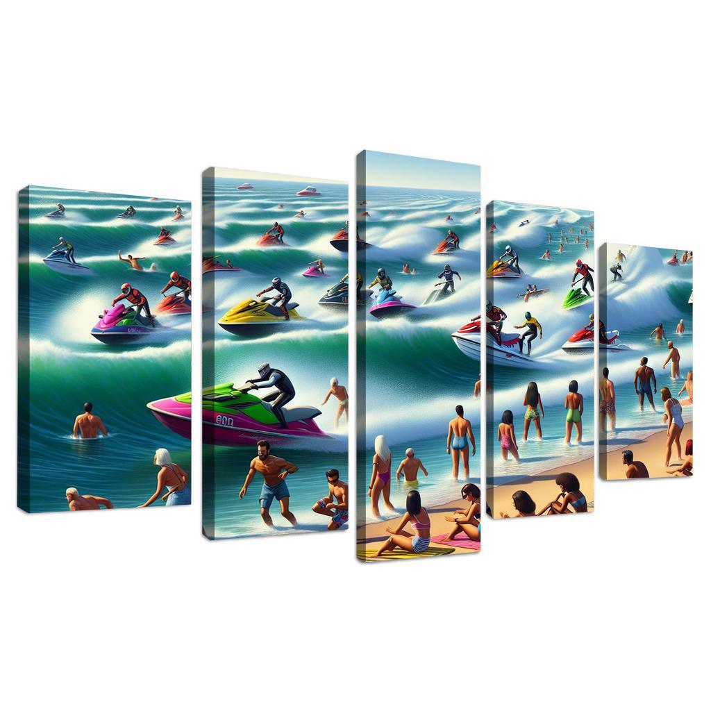 Whirlwind Bay Adventure Awaits Abstract Paintings Frame