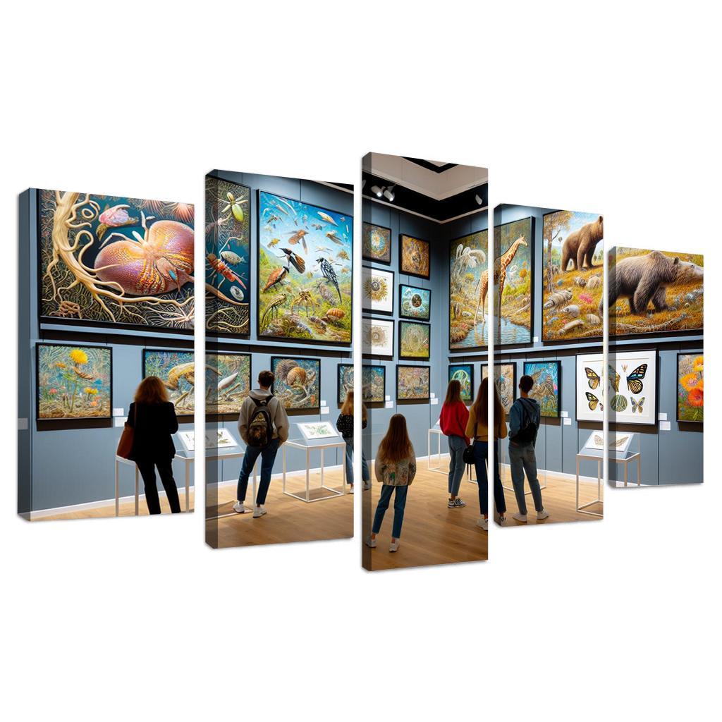 Biodiversity In Crisis Art For Nature Multi-panel Paintings