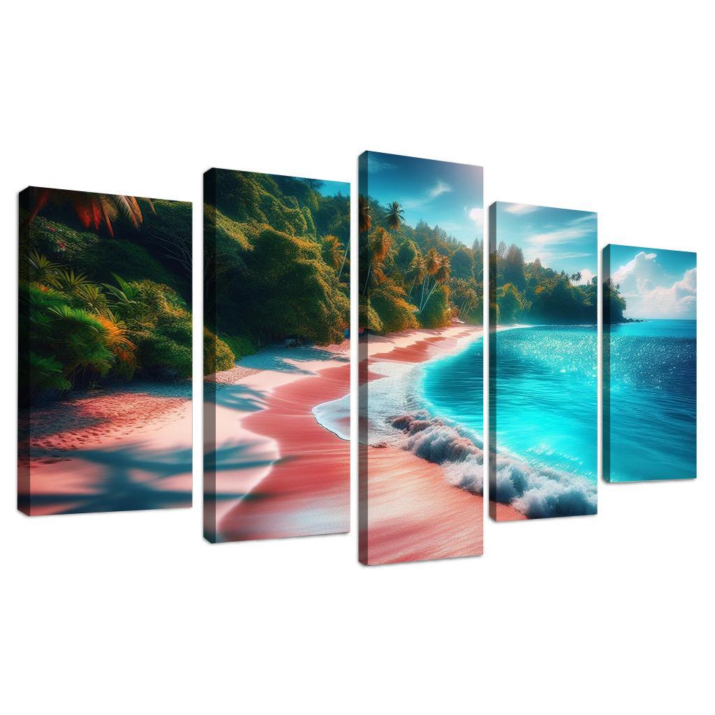 Hidden Oasis Tranquil Waters And Lush Landscapes Premium Artwork Frames