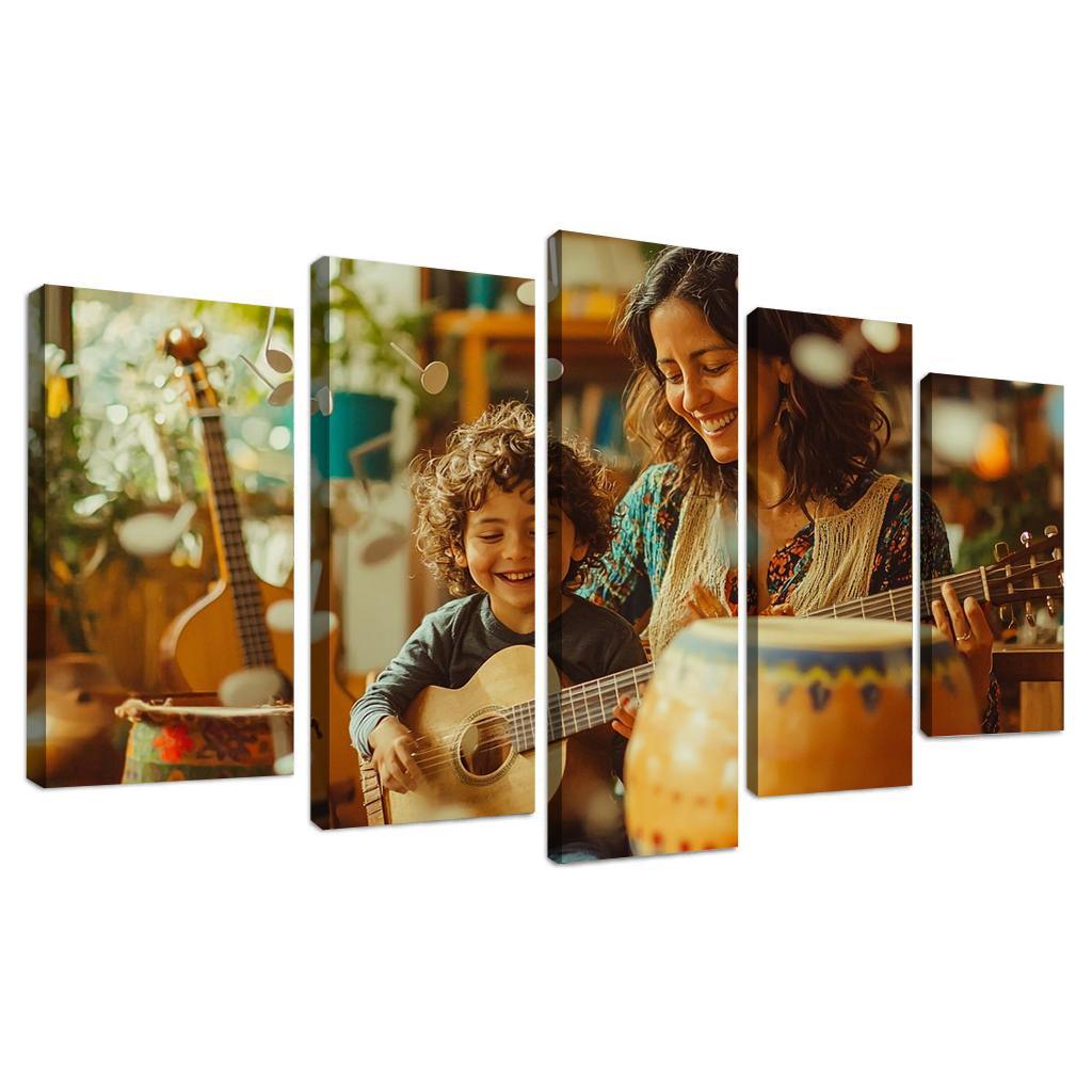 Echoes Of Love The Soundtrack Of A Mothers Heart Custom Paintings Frame