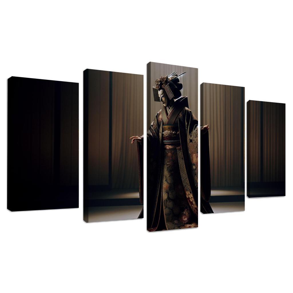 Noh The Classical Japanese Theatre Modern Paintings Frame