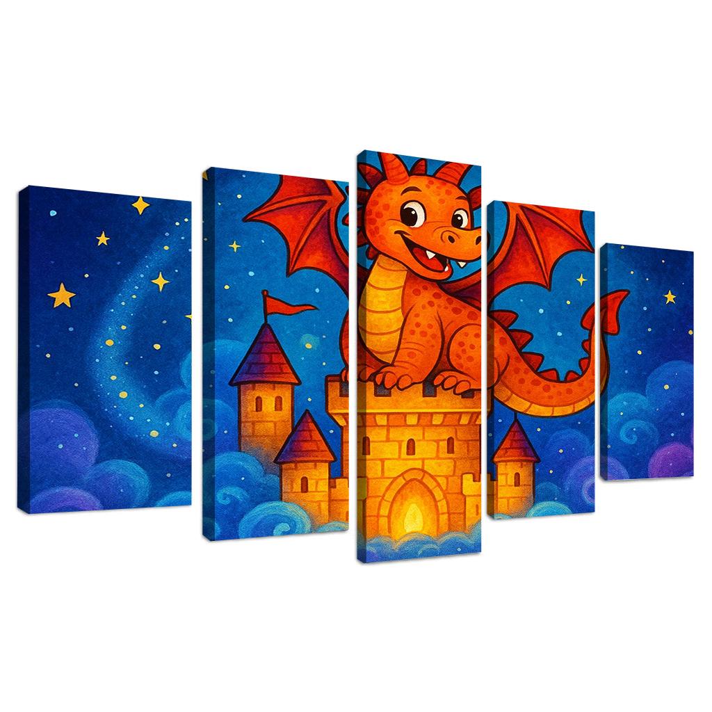 Magical Dragon Realm Premium Artwork Frames