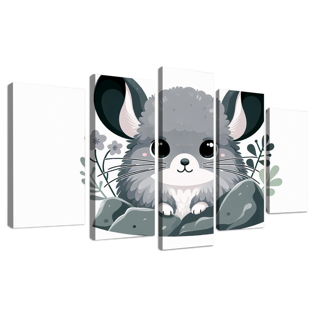 Charming Chinchilla Modern Paintings Frame