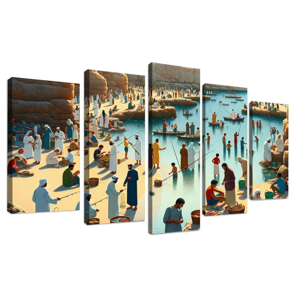 Fisherman's Cove Bounty Of The Sea Premium Artwork Frames