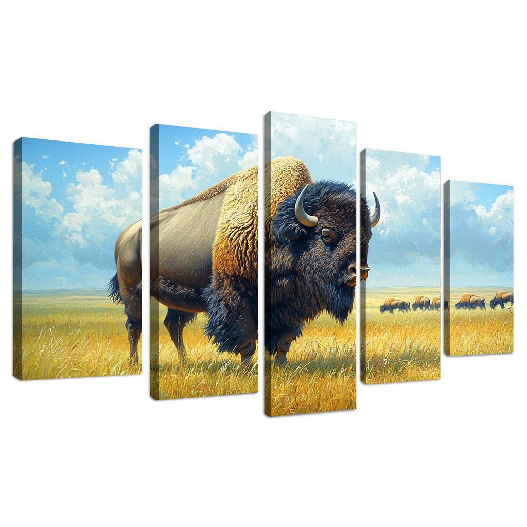 The Mighty Bison The American Icon Art Trends