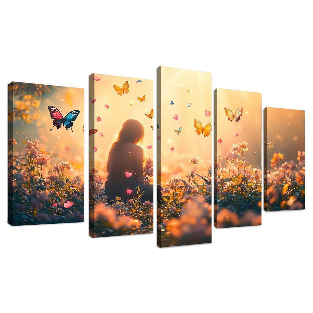 The Silent Gardener A Mother's Hidden Efforts Custom Paintings Frame