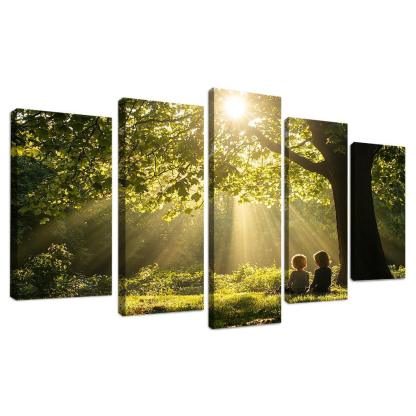 Guiding Lights A Mothers Wisdom Custom Paintings Frame
