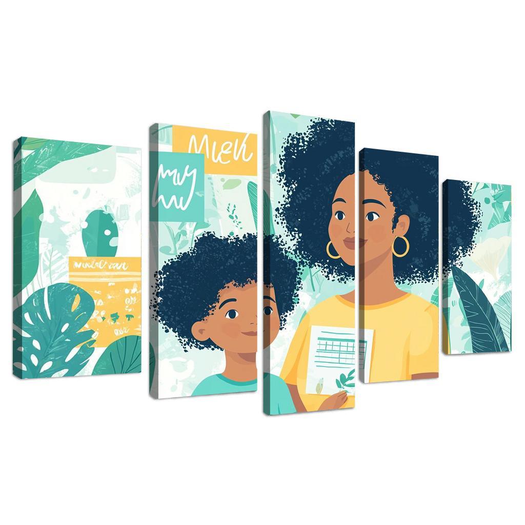 The Shield Of Strength A Mothers Protective Love One-piece Frames