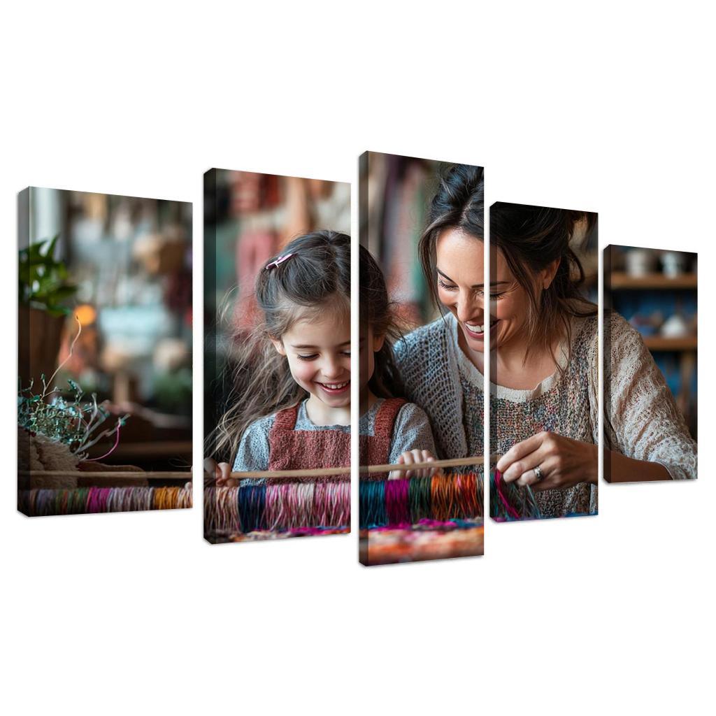 Woven Threads The Fabric Of A Mother's Love One-piece Frames