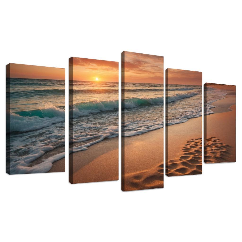 The Enchanted Shores Of Golden Dunes Art Trends