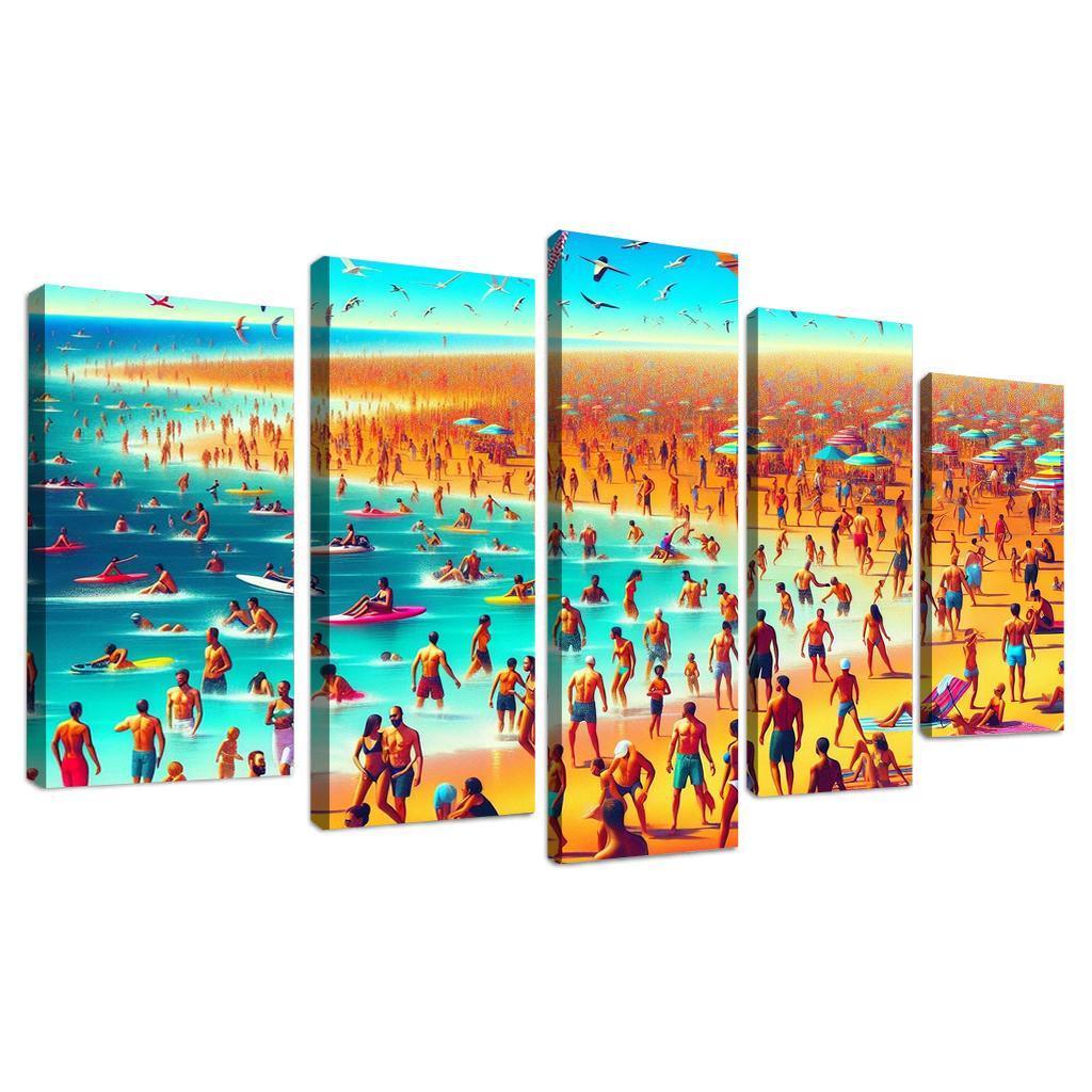 Adventure Island Thrilling Water Sports Custom Paintings Frame