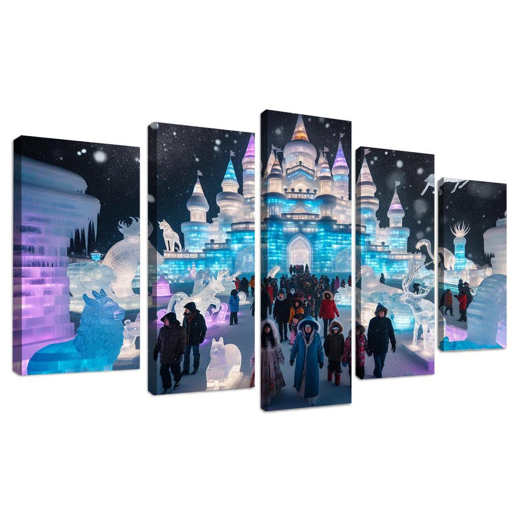 Harbin Ice And Snow Festival - China Framed Paintings