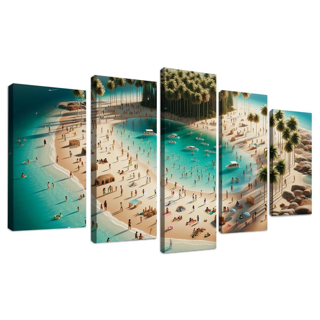 Crystal Waters Oasis Modern Paintings Frame