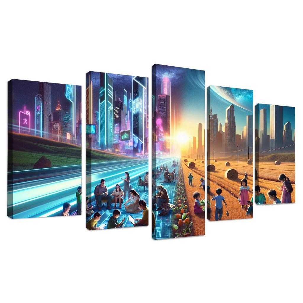 Digital Divide Bridging Access To Technology Art Trends