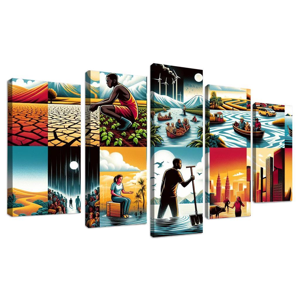 Interconnected Futures The Global Impact Of Climate Change Art Trends