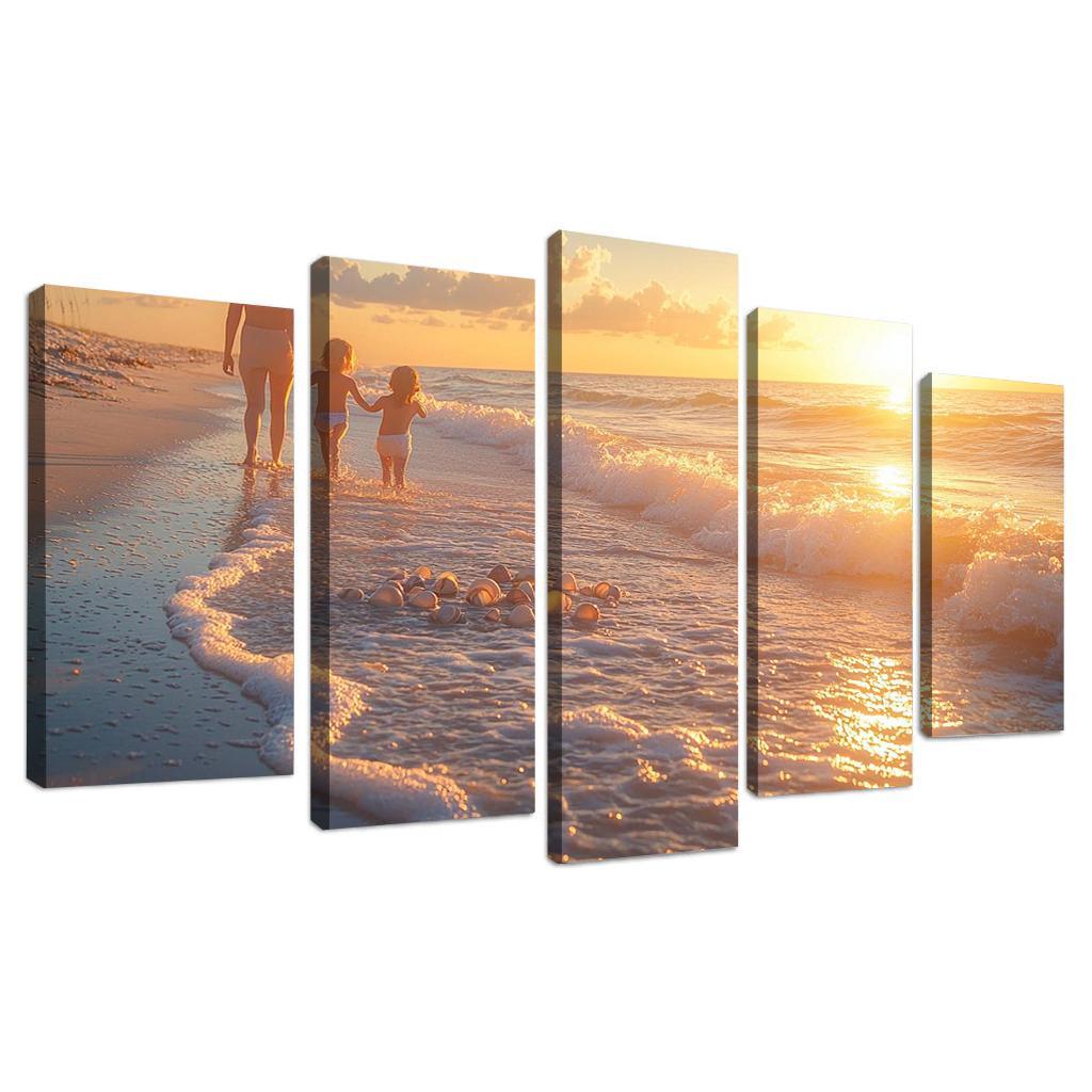 Waves Of Love The Depth Of Motherhood Custom Paintings Frame