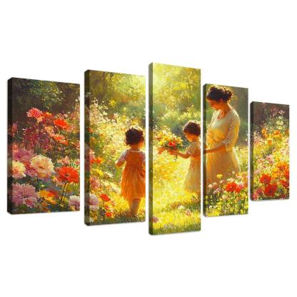 Sunshine In My Soul A Mothers Radiant Love Canvas Paintings Frame