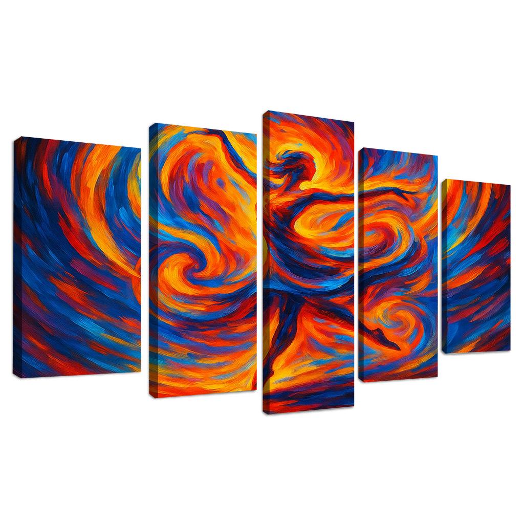 Dance Of The Boundless Spirit Premium Artwork Frames