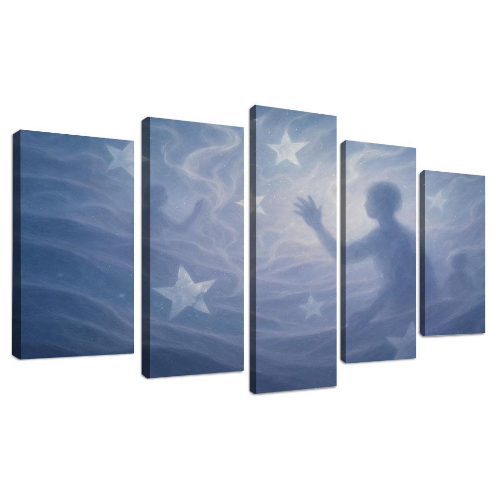 Resonant Echoes Of Forgotten Dreams Multi-panel Paintings