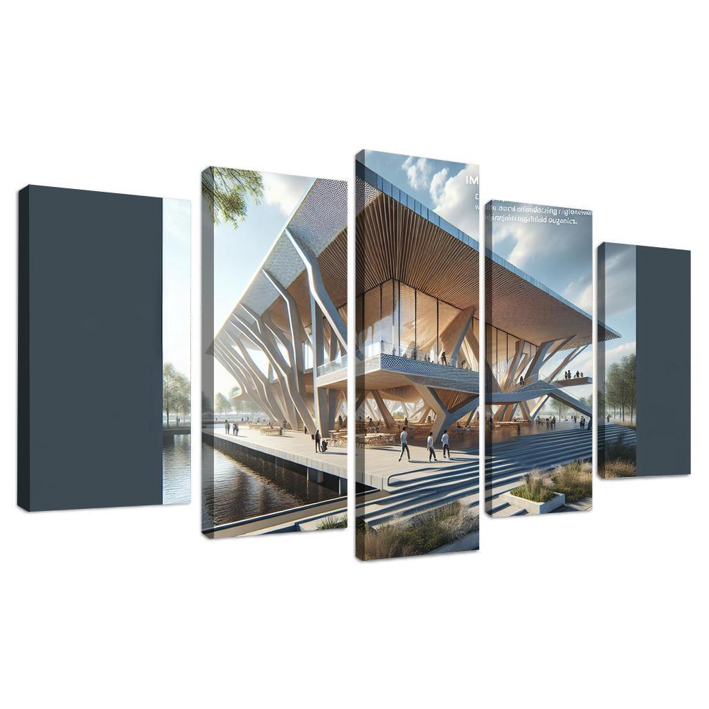 The Resilient Pavilion Custom Paintings Frame