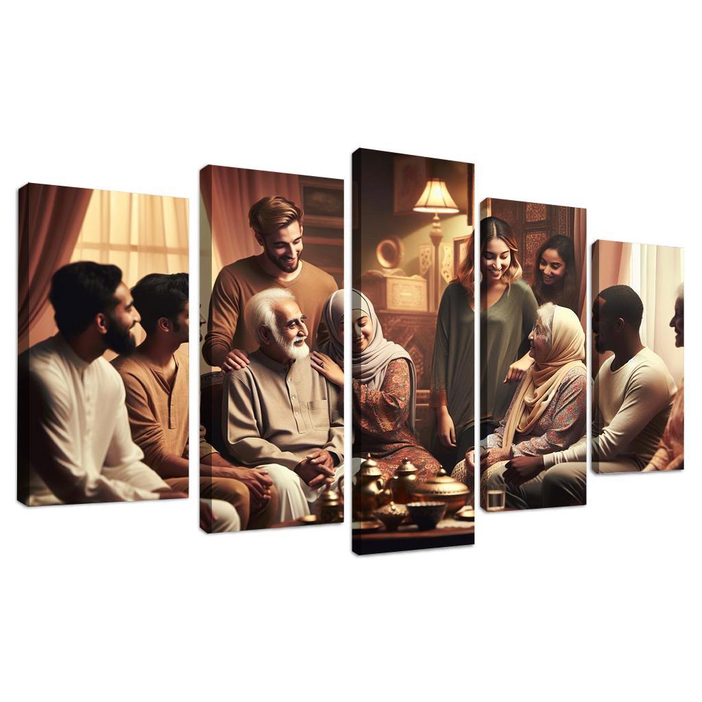 Elders Of Wisdom Respecting Our Aging Population Custom Paintings Frame